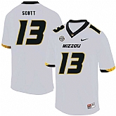 Missouri Tigers 13 Kam Scott White Nike College Football Jersey Dzhi,baseball caps,new era cap wholesale,wholesale hats